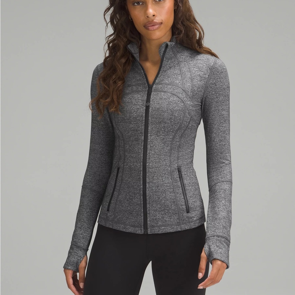 lulu lemon define jacket in grey